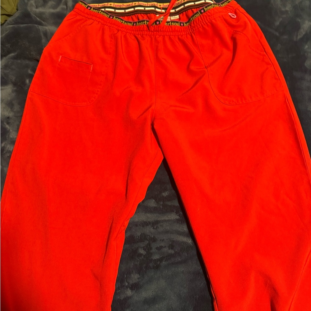 Heart Soul Women's Red Pants